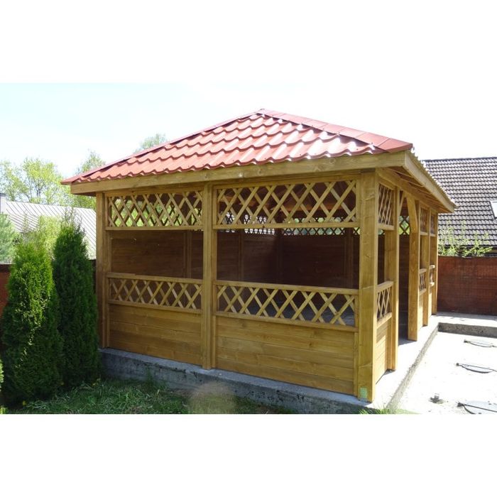 Altanka drewniana do ogrodu