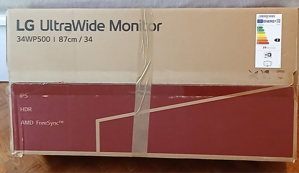 LG ULTRAWIDE 34" faço entrega incl no valor monitor como com a caixa