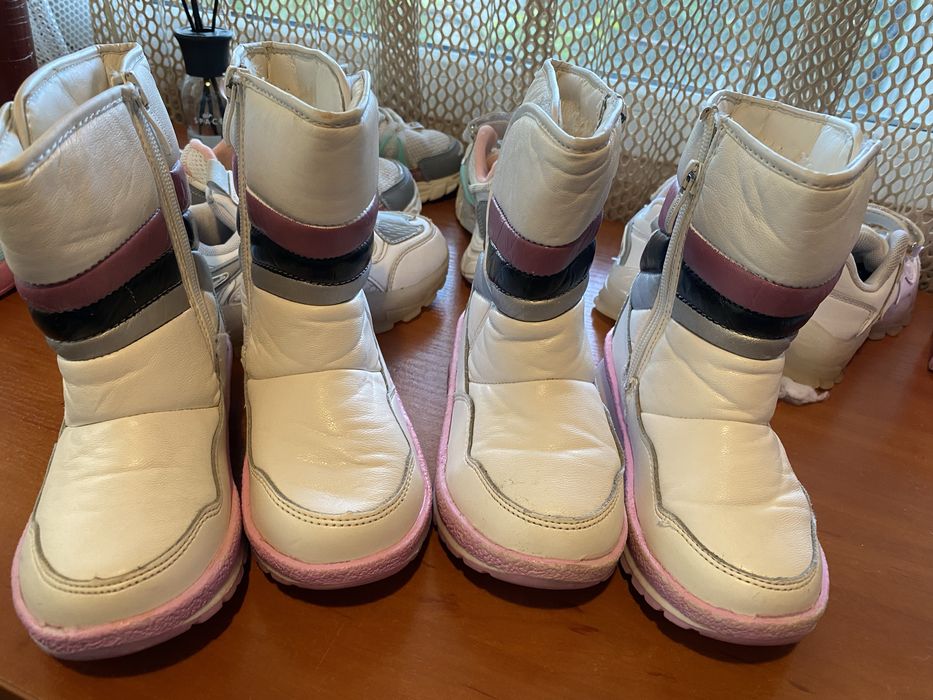 Зимові ботинки,чобітки двійні,двойни