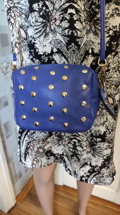 Стильная Сумка с Заклёпками.