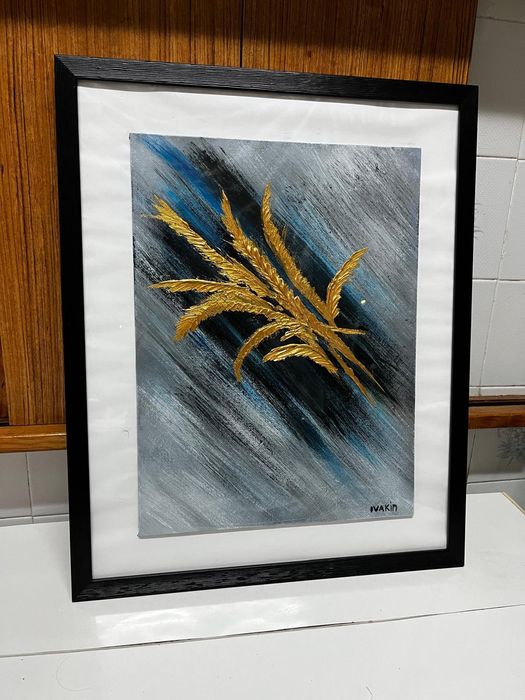 Quadro Espigas de Ouro