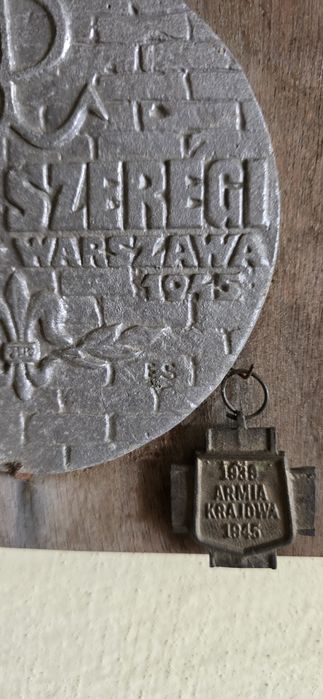 Medal -plakieta "Szare Szeregi "
