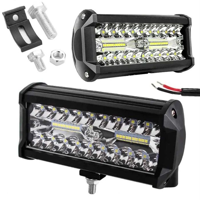 LAMPA robocza LED bar halogen reflektor 120W panel belka halogen 17 cm