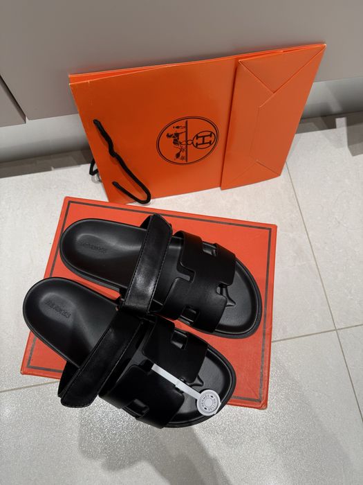 Тапки слайдери hermes