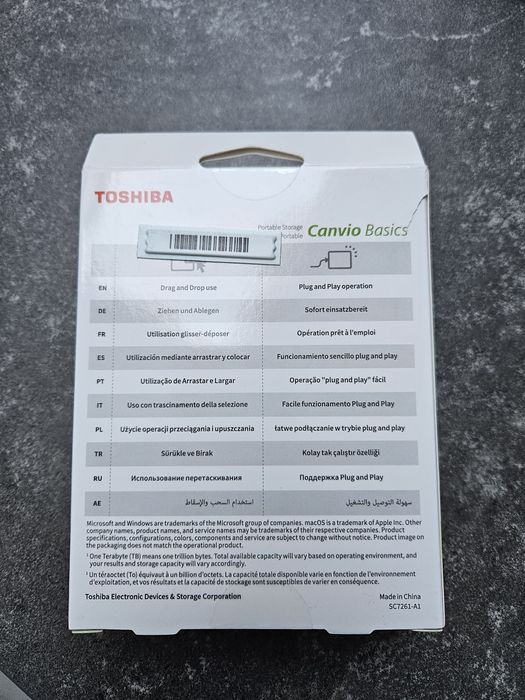Toshiba dysk 2TB