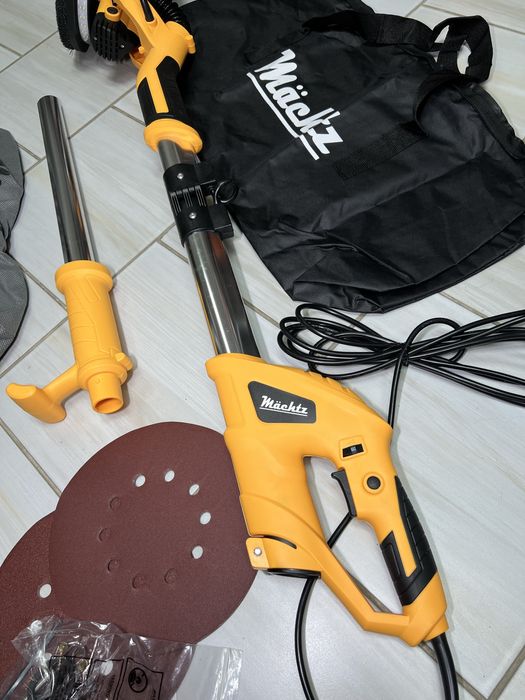 Шлифмашина для стен Жираф Machtz MDS-2511 Пылеудаление Подсветка