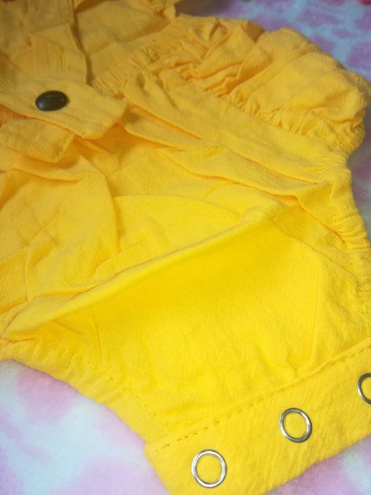 Fofo amarelo lindo 3-6meses