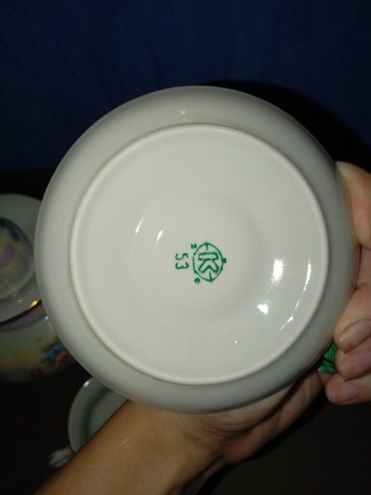 Кофейно чайный сервиз фарфор Коростень