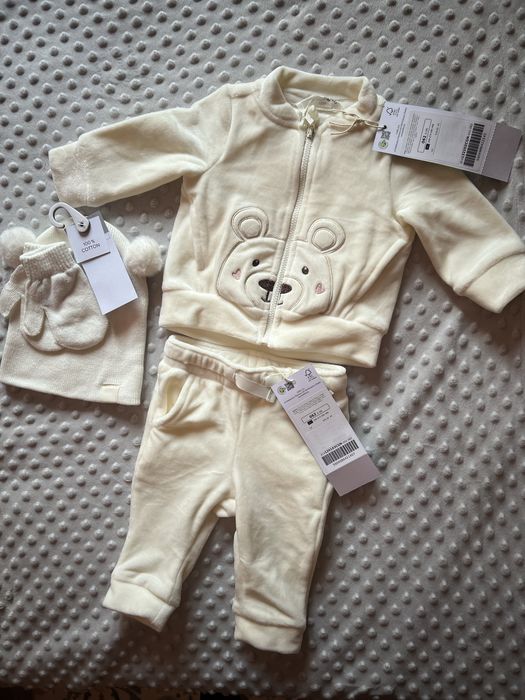 Dresik niemowlęcy rozm.62 Coccodrillo + gratis