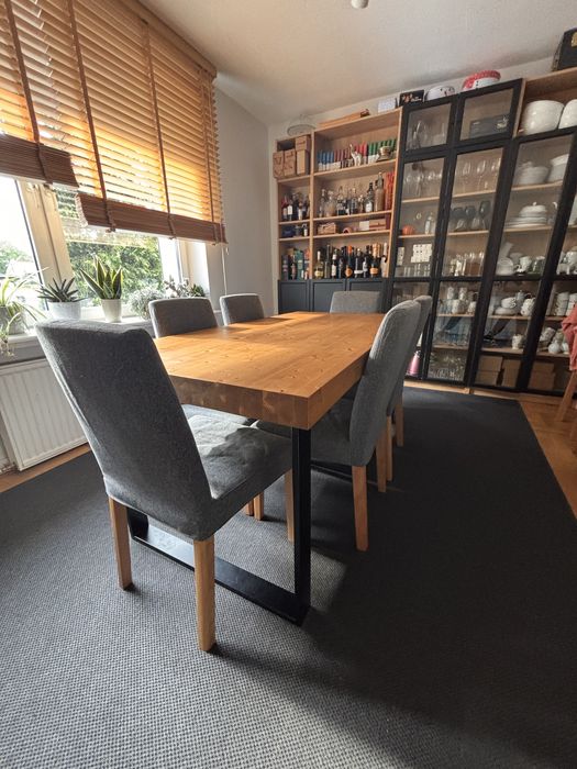 Stół drewniany 180x90 modrzew loft drewno