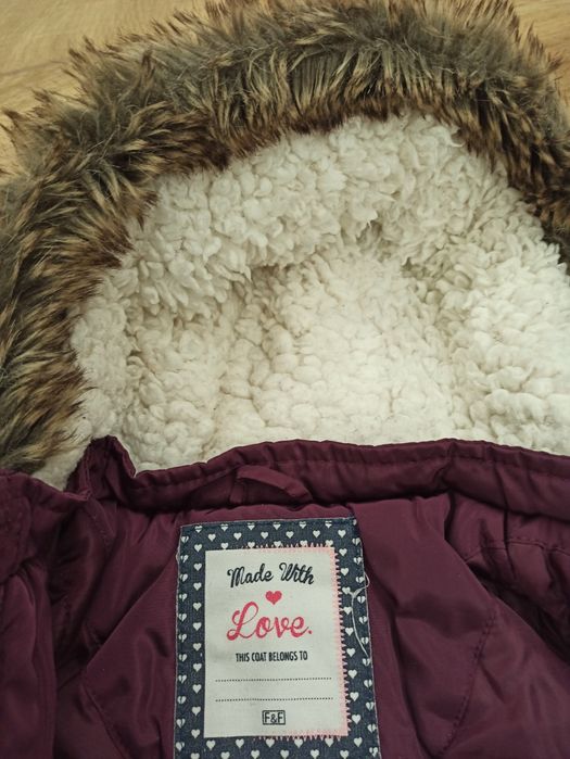 Kurtka zimowa dla dziewczynki