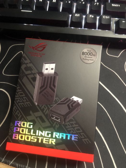ROG polling rate booster 8k Hz