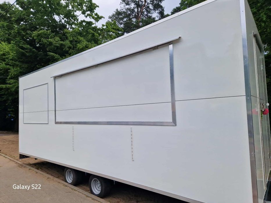 PĄCZKARNIA Przyczepa gastronomiczna. GOTOWY BIZNES  STEGNA k.plazy