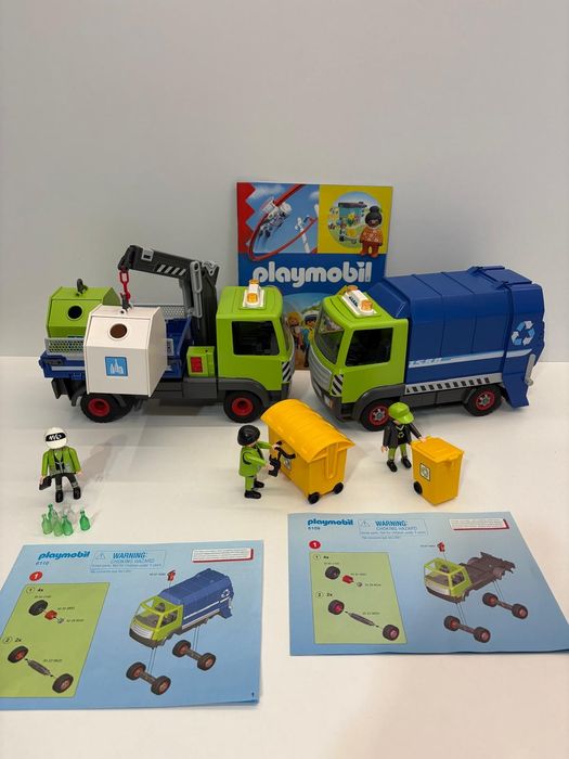 Playmobil 6110 City Action Nowa śmieciarka do recyklingu