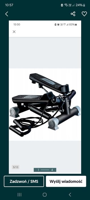 Stepper skrętny nowy