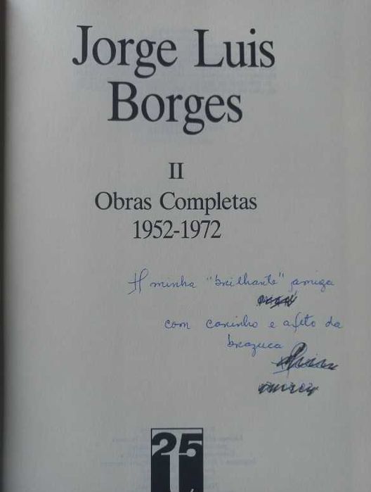 Obras Completas - Jorge Luis Borges (1952-1972, 2º Volume)