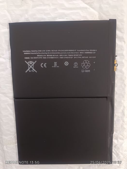 Vendo bateria para IPAD