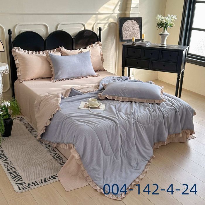 Преміальні комплекти Муслин жатка із літньою ковдрою