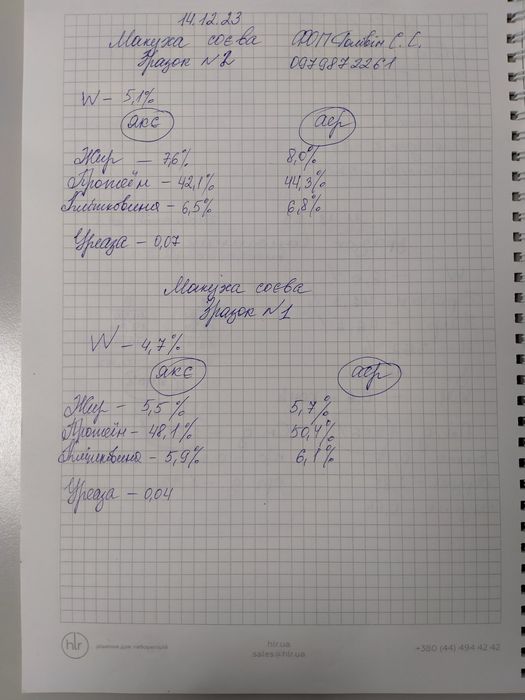 Соєва макуха, соєвий жмих, соєвий шрот (соєва олія)