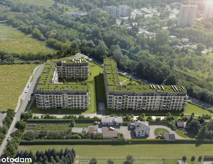 2-pokojowe mieszkanie 38m2 + balkon Bezpośrednio
