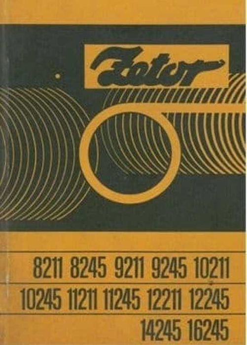 Instrukcja napraw ZTS ciągnik Zetor 8211 ZTS 8245
