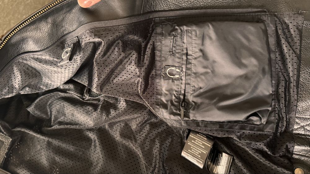 Blusão Harley Davidson em Couro Genuíno – Tamanho M – Raro & Vintage