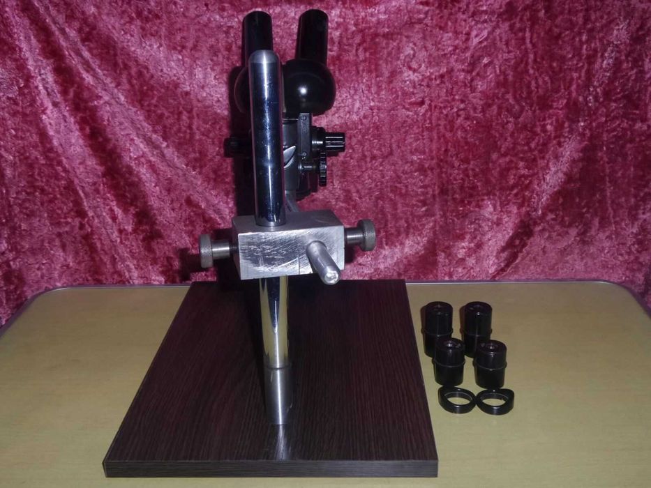 МБС -1; 2 на универсальном штативе. Микроскоп