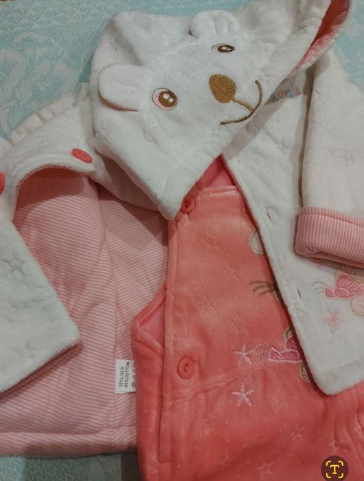 утеплённые комбез девочка