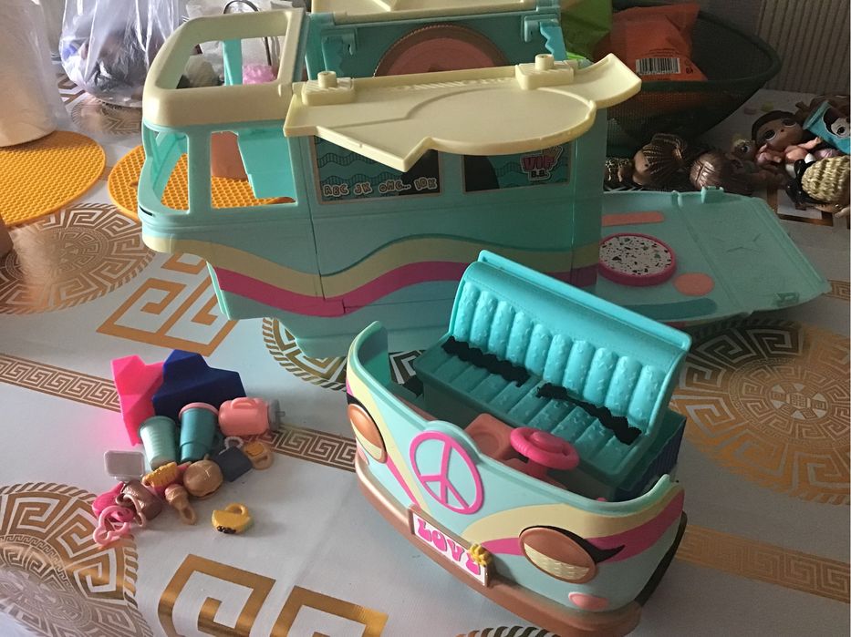 Лол lol іграшковий автобус лялька трейлер