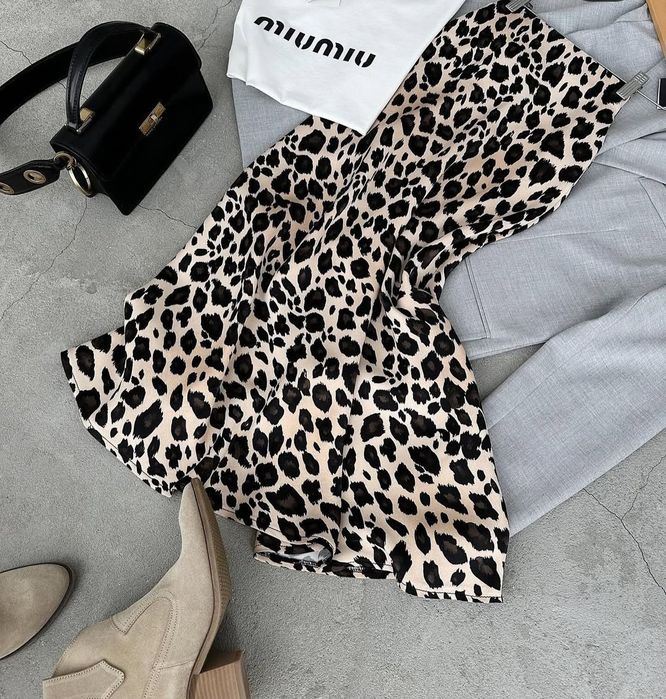 Спідниця лео сатинова