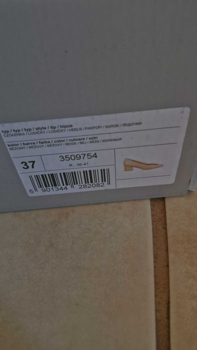 Buty / czółenka damskie WOJAS r. 37