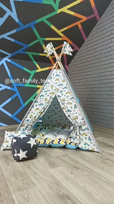 Вігвам, вигвам, дитяча палатка, детская палатка