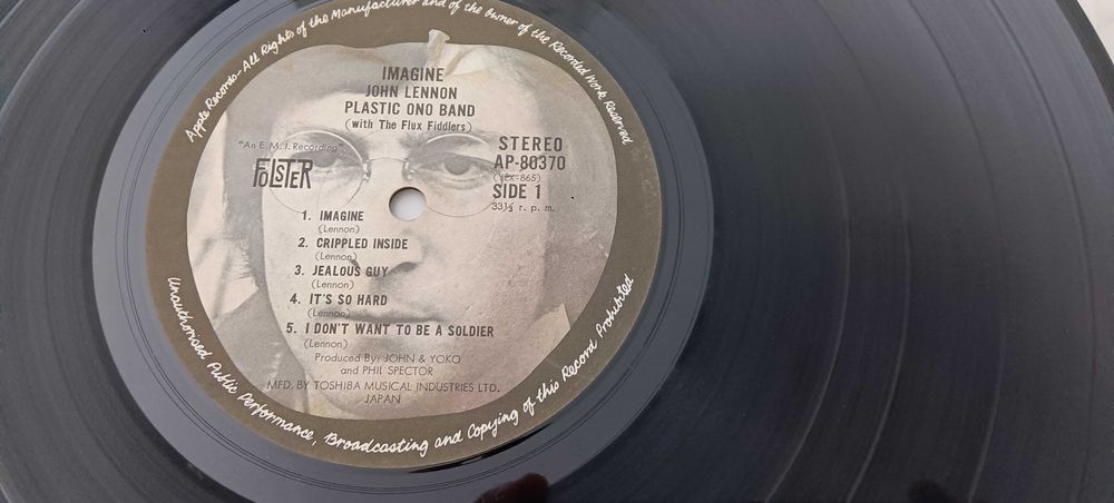 Lp John Lennon, Imagine, Edição Japão