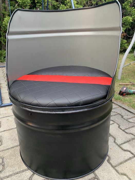 Fotel z beczki 200L