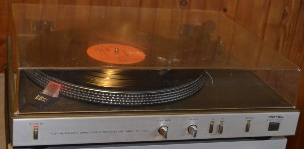 Rotel RP-700 + AT-51 Gramofon Direct Drive Japan do małego serwisu