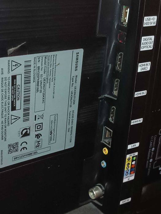 Smart TV Samsung 43" 4K UHD