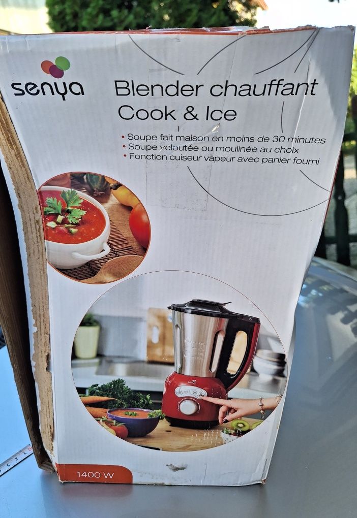 Blender chauffant + cuit vapeur Senya