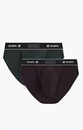 Slipy/tanga Atlantic 2 pack-L