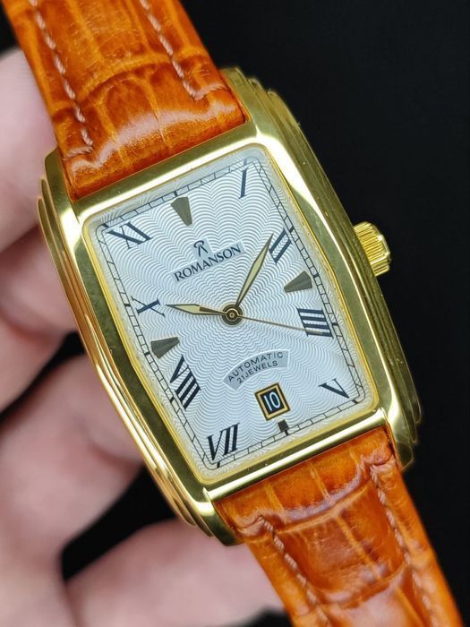 Годинник чоловічий Romanson TL4127M Механічні Ручний та автопідзавод