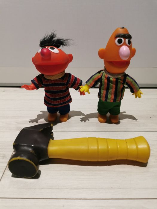 Brinquedos Antigos - Becas e Egas (Anos 70) - Rua Sésamo