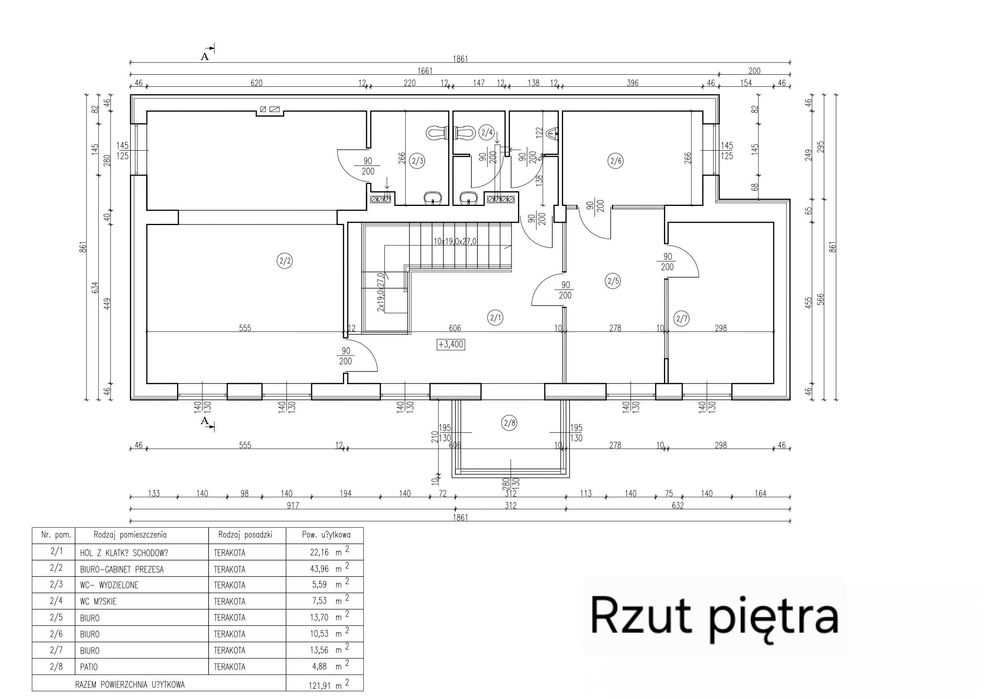 Wynajmę budynek biurowy- ul. Zagórowska, Konin