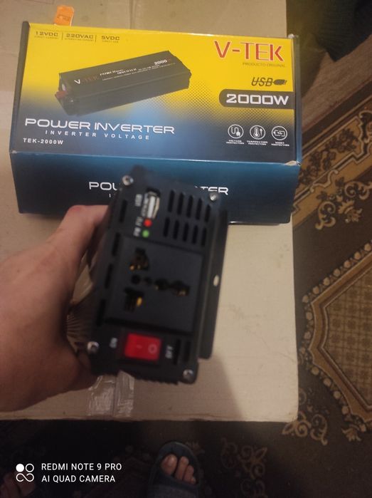 Продам инверторный преобразователь с 12 на 220v