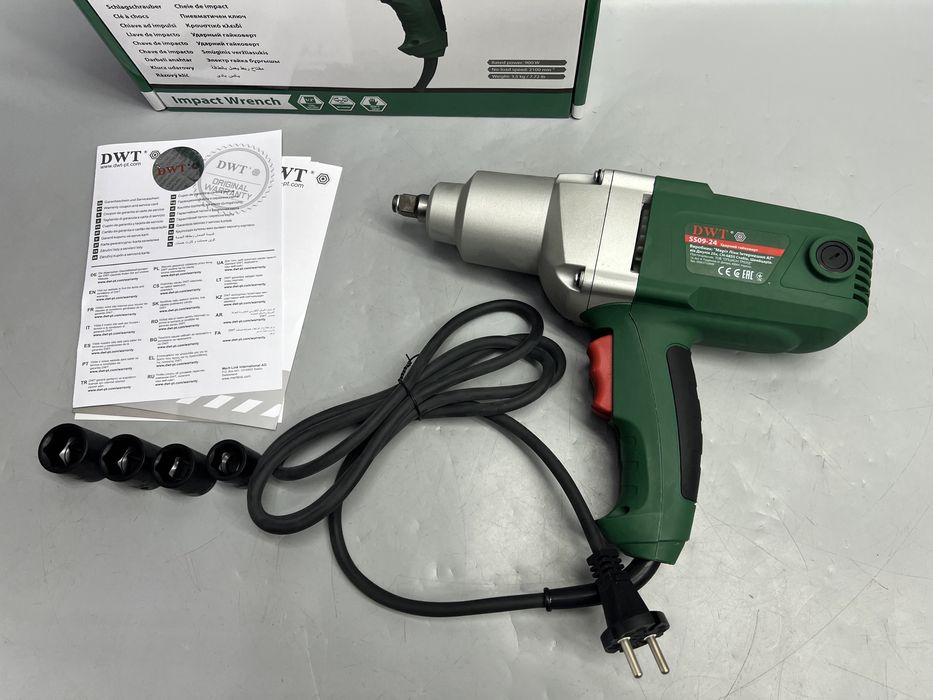 Ударный гайковерт DWT SS09-24 Официальный 320 Нм 900 Вт