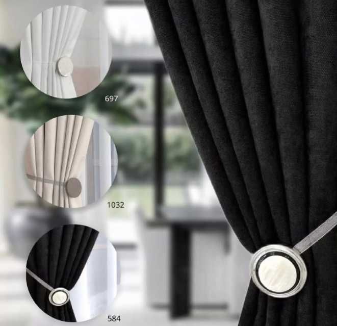 Штори оксамит, гардины бархат, тюль, велюр, мікровелюр комплект