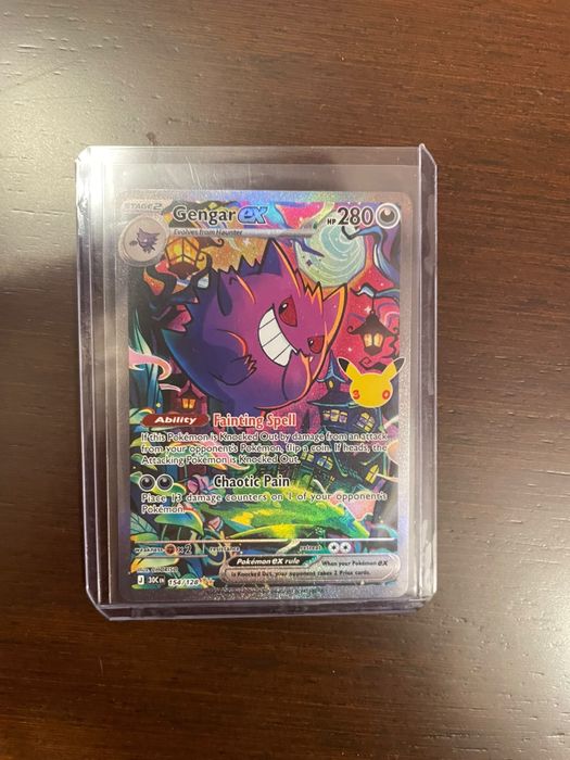 Pokemon 30th Celebration Gengar Ex SIR