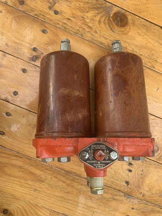 Двох секційний фільтр 2 ТФ-3 тонкої очистки палива топливный фильтр