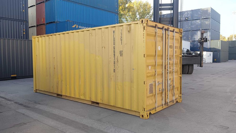 Kontener morski 6 metrowy, 20 DV - PZ