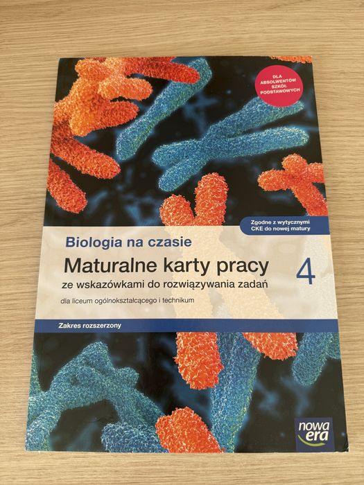 Biologia na czasie 4 Maturalne karty pracy