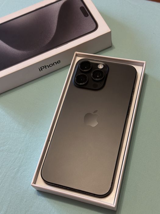 Iphone 15 Pro Max Black Titanium 256 gb