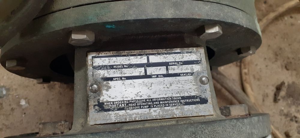 Bomba de água trifásica com quadro elétrico